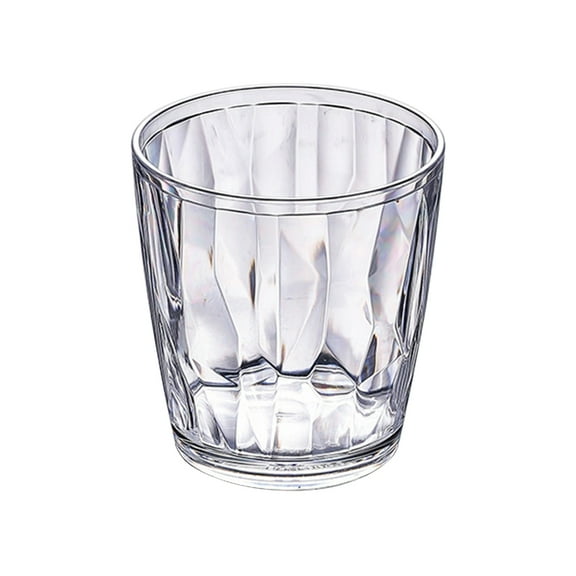 Unbreakable Drinking Glasses 210ml Acrylic Shatterproof Water Tumblers Reusable Fruit Juice Beer Champagne Cup for Bar