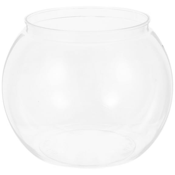 Raindrops Transparent Desktop Fish Tank Transparent PET 1Pack