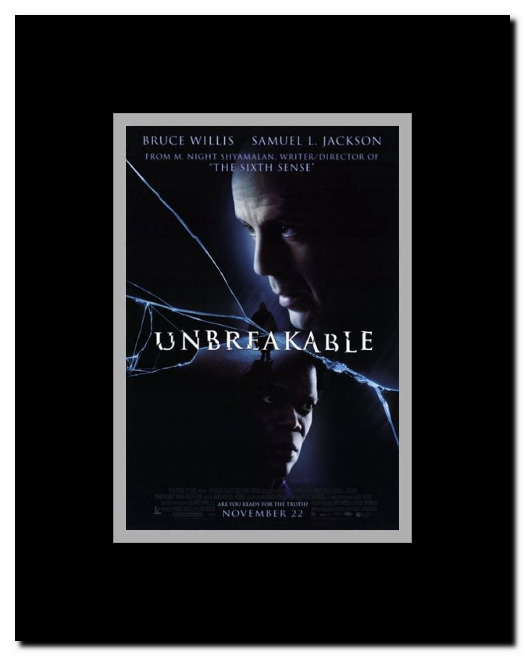 Unbreakable Framed Movie Poster
