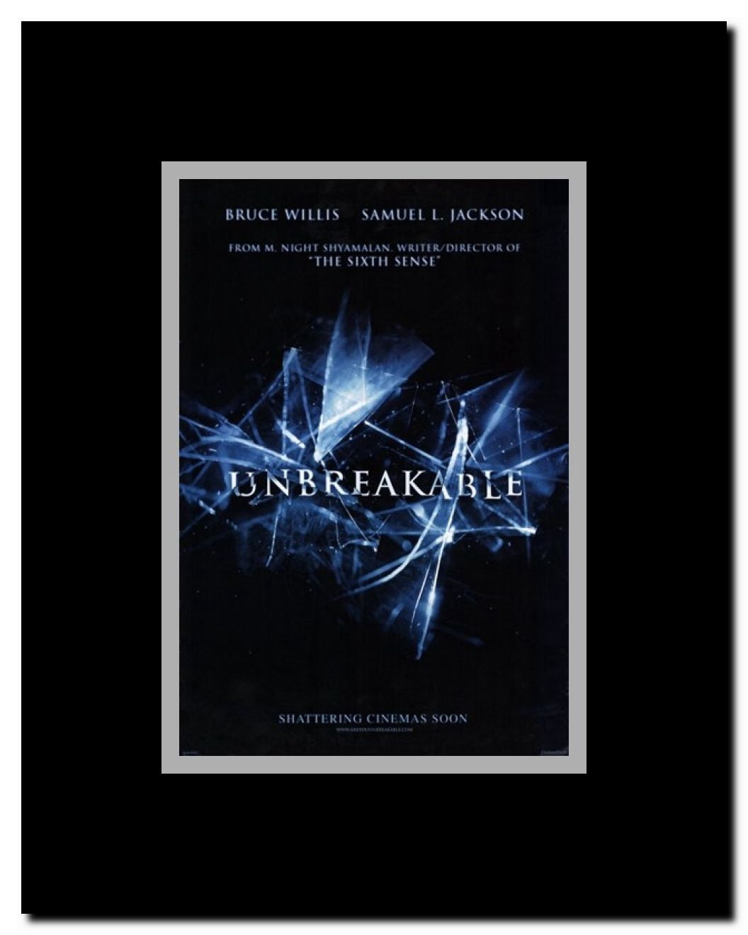 Unbreakable Framed Movie Poster