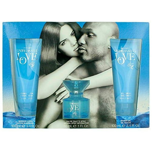 Unbreakable Love By khloe & Lamar For Women 3 Piece Gift Set