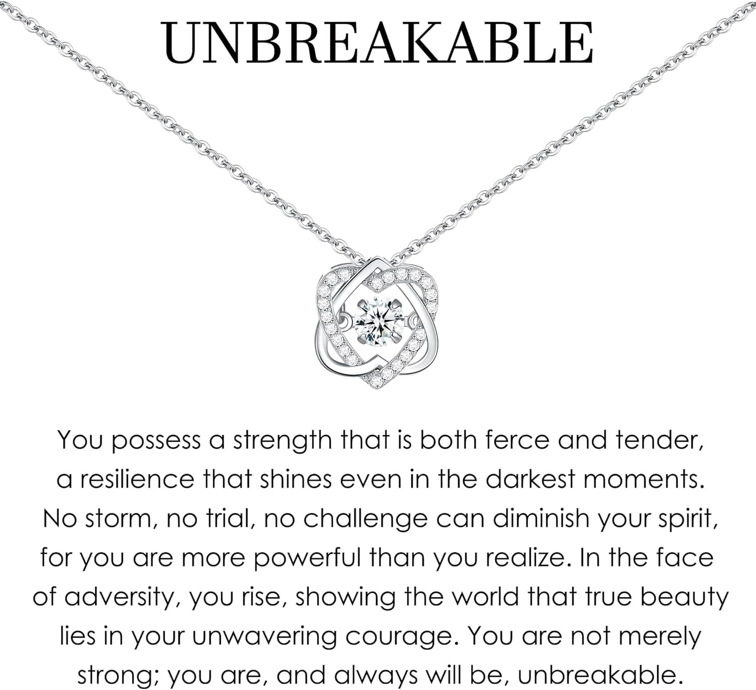 Unbreakable Strength Unbreakable Necklace, Strength Gift, Inspirational Gifts, Resilience ...