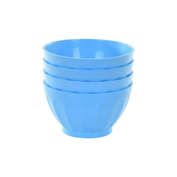 Unbreakable Plastic Bowl 4 Pack Small