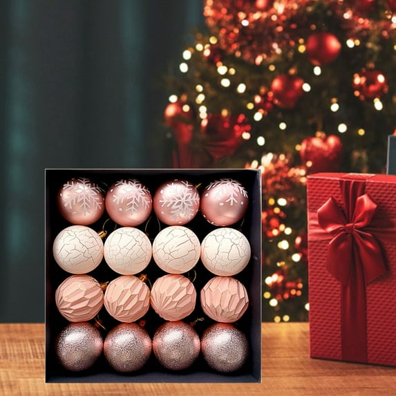 Unbreakable Shatproof Christmas Ball Ornaments for Tree, Holiday Decorations Balls for Indoor Outdoor Home Xmas Decor, Festive Christmas Gift Ideas for Everyone