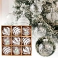 thumbnail image 1 of Unbreakable Shatproof Christmas Ball Ornaments for Tree, Holiday Decorations Balls for Indoor Outdoor Home Xmas Decor, Festive Christmas Gift Ideas for Everyone, 1 of 8