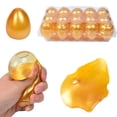 thumbnail image 1 of Unbreakable Simulation Egg Stress Ball Squeeze Venting Ball Anxiety Relief Fidget Toy Soft Sensory Stress Relief Ball for Kids Adults Home Office Travel, 1 of 6