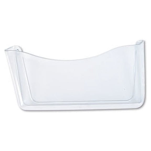 Unbreakable Single Pocket Wall File Letter, Clear