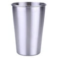 thumbnail image 1 of Unbreakable Stainless Steel Drinking Cups Set, Lightweight Metal Tumblers for Everyday Use, 1 of 1