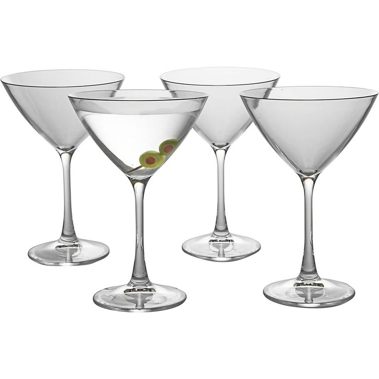 DISCOUNT PROMOS Classic Martini Glasses 9.25 oz. Set of 10, Bulk Pack -  Great for Cocktails, Wedding…See more DISCOUNT PROMOS Classic Martini  Glasses
