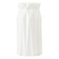 thumbnail image 1 of Unbreakable Vase for Flowers, Ceramic Look Plastic Vase for Home Decor, Living Room, Table, 3.54x7.08 inch, 1 of 9