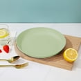 thumbnail image 1 of Unbreakable Wheat Straw Dinner Plates - Reusable, Lightweight & Eco-Friendly, Microwave, Freezer & Dishwasher Safe, Cut Resistant & Lead-Free, 1 of 6