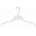 thumbnail image 1 of Unbreakable White Plastic Dress/Shirt Hanger, 1 of 1