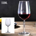 thumbnail image 1 of Unbreakable Wine Glasses,Hard Plastic Goblets,Crystal Clear,19oz(1pcs), 1 of 10