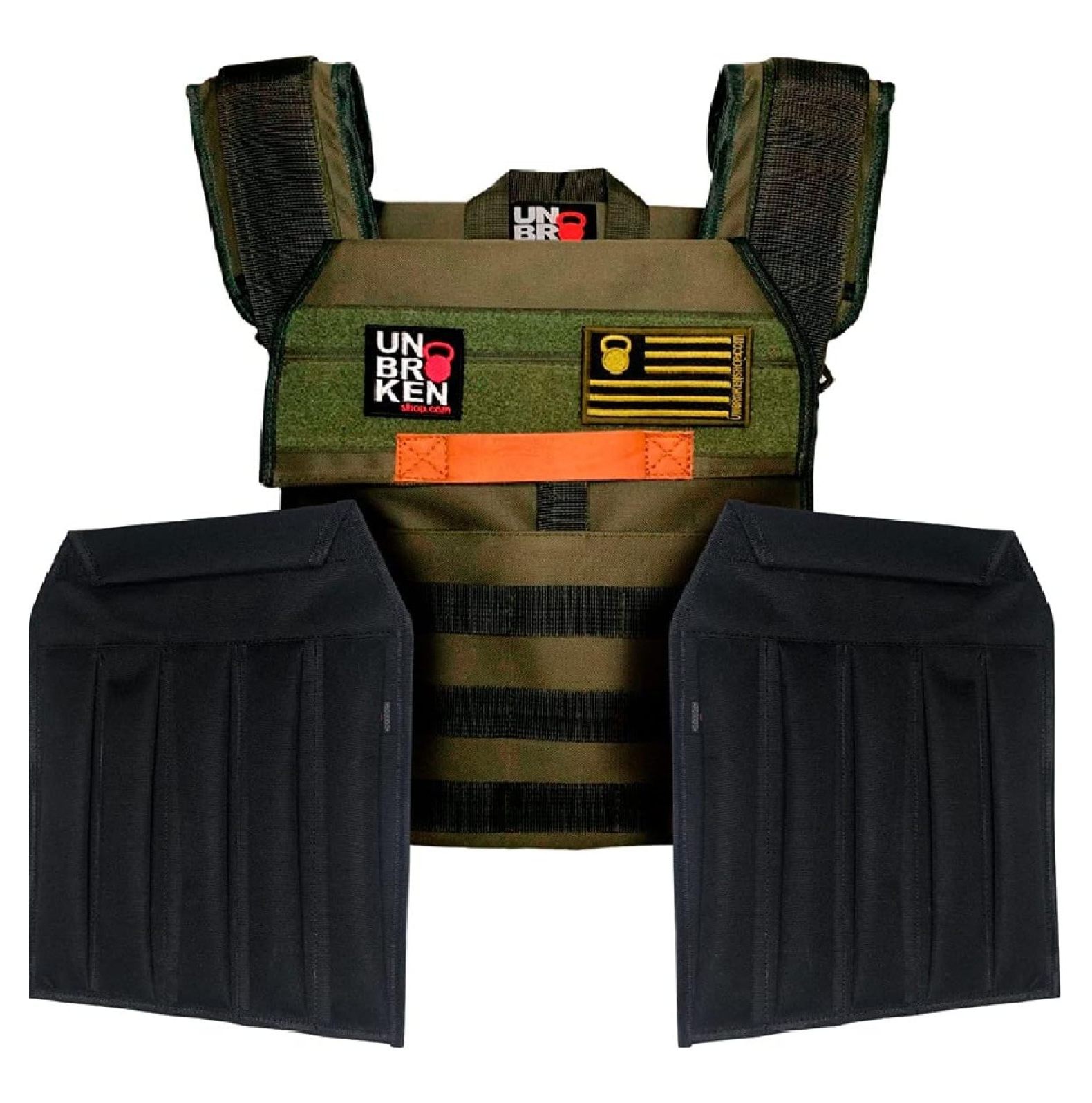 Adjustable Weighted Vest with Sand Plates WOD
