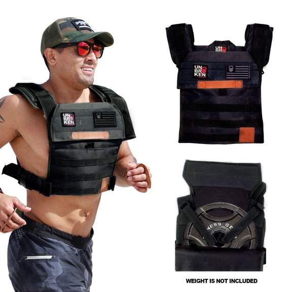 Unbrokenshop.com WOD Weight Vest Chaleco Colette (Black)