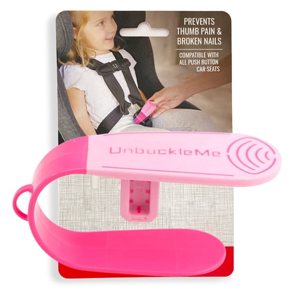 UnbuckleMe Car Seat Buckle Release Tool in Pink