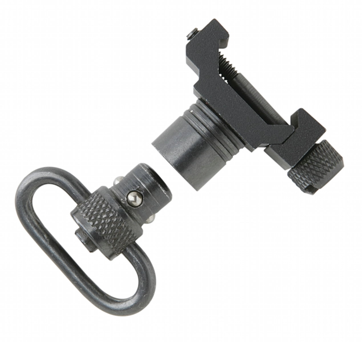 Rail Mount Troy Industries 360-Degree Push Button QD Swivel Mount