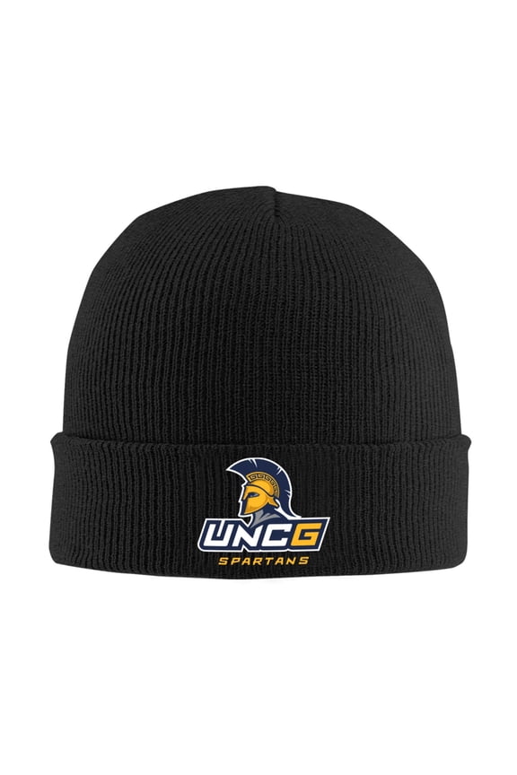 Unc Greensboro Spartans Beanie Hat For Men And Women Winter Warm Hats Knit Slouchy Thick Skull Cap