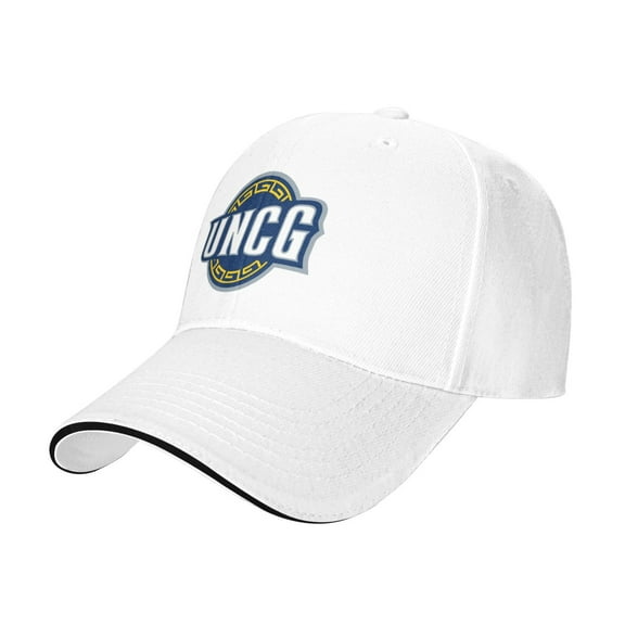 Unc Greensboro Spartans Casual Sandwich Baseball Cap Adjustable For Men For Women
