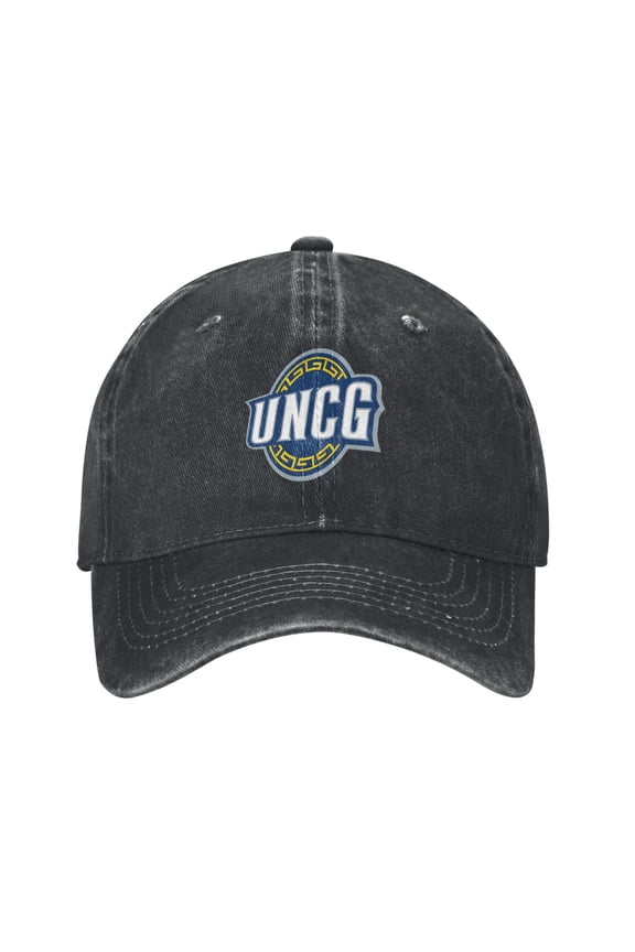 Unc Greensboro Spartans Hat Adult Adjustable Classic Washed Casquette Cap Hat Baseball Cap