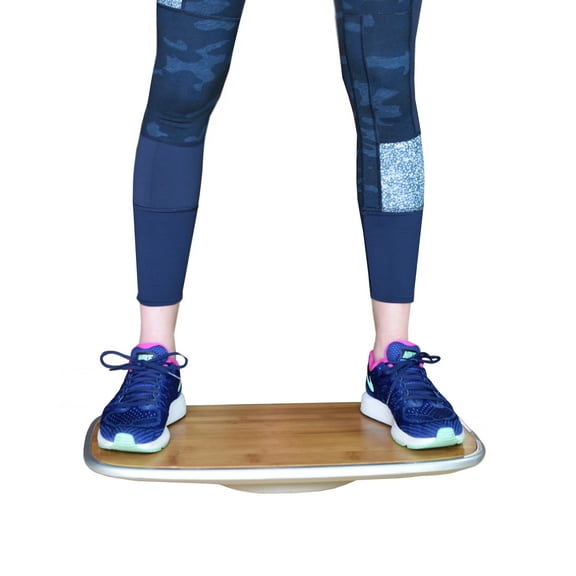 Standing Desk Balance Board. Best under-desk wobble stability rocker platform for the active office. ergonomic sit stand up fidget accessories furniture products 360 full range of motion