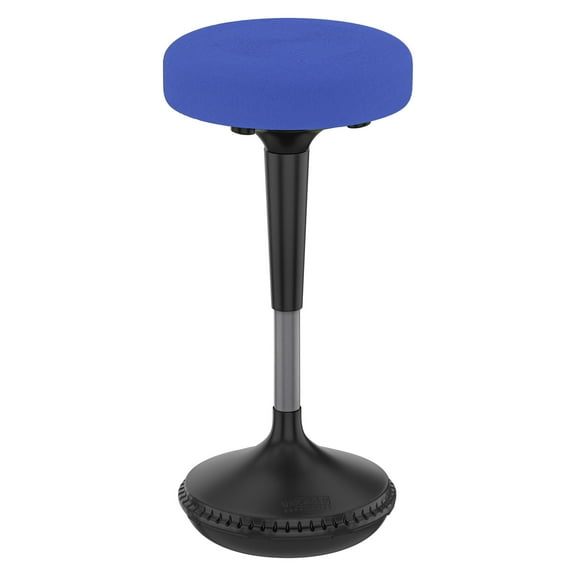 Uncaged Ergonomics Wobble Stool Adjustable-Height Standing Desk and Balance Stool (Blue), WSF-u
