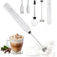 thumbnail image 1 of Uncahome Milk Frother Wand Drink Mixer - Handheld Milk Frother Electric Whisk - Easy-Clean Stainless Steel Frother Wand & Mini Blender - Electric Coffee Frother for Milk Coffee Lattes, 1 of 8