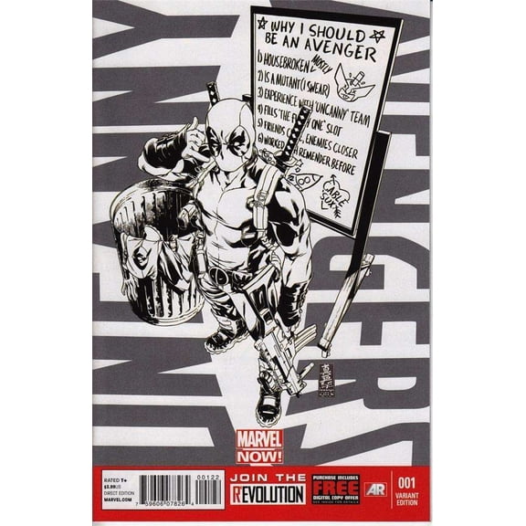 Uncanny Avengers #1M VF ; Marvel Comic Book
