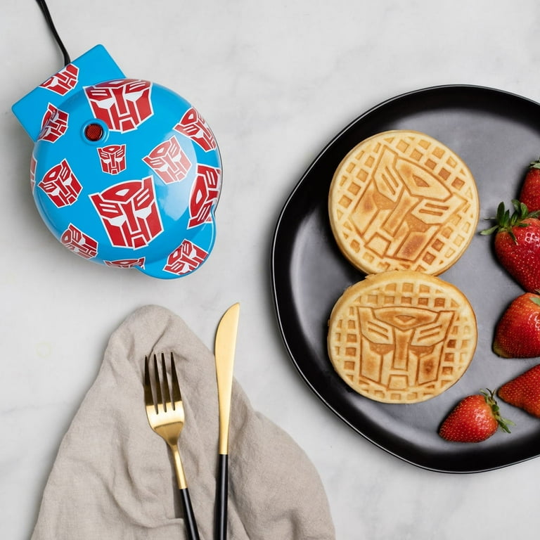 Uncanny Brands Autobot Mini Waffle Maker - Walmart.com