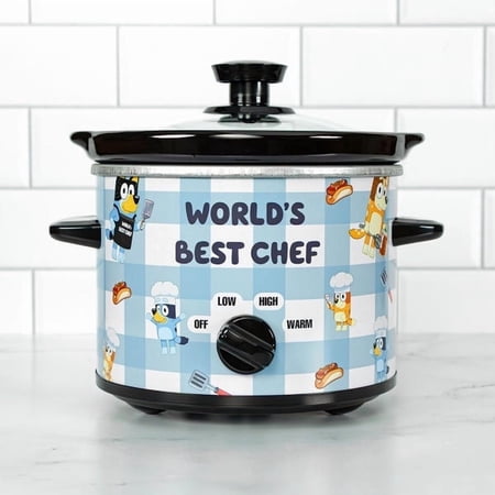 Uncanny Brands Bluey 2-Qt Slow Cooker