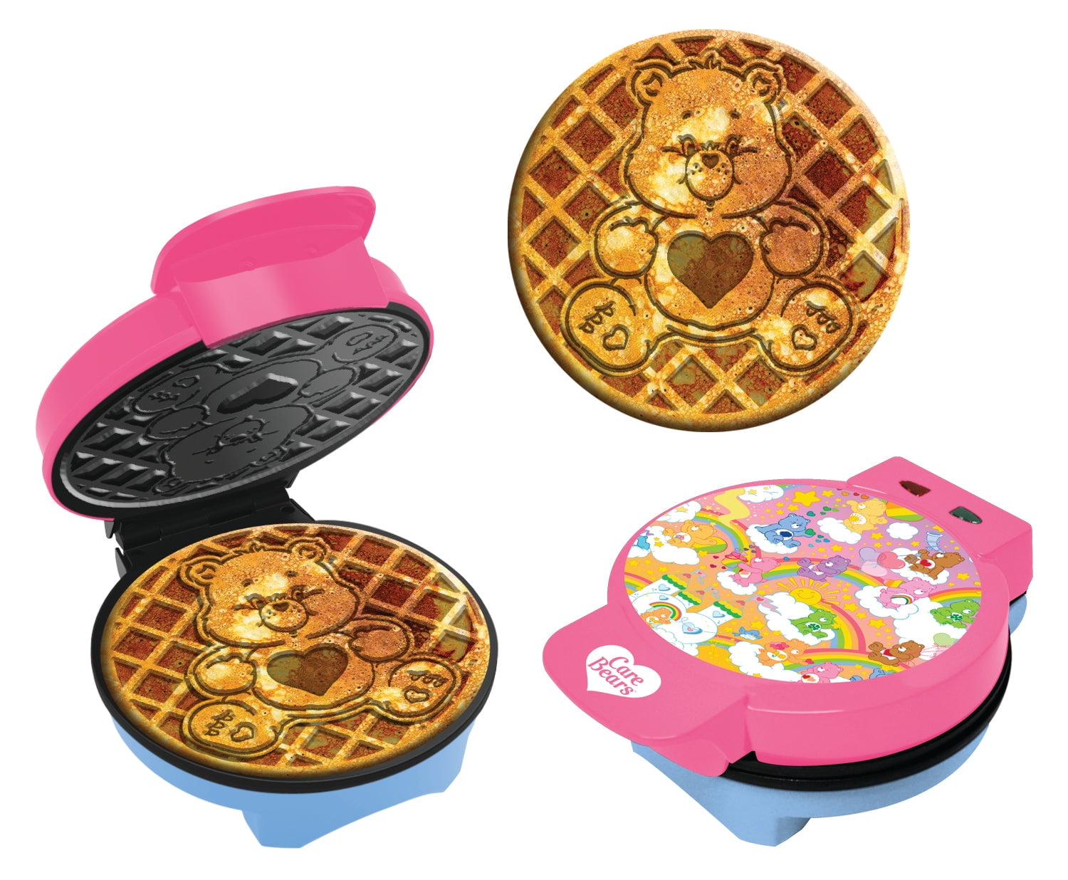 Uncanny Brands Care Bears Home Waffle Maker - Non-Stick
