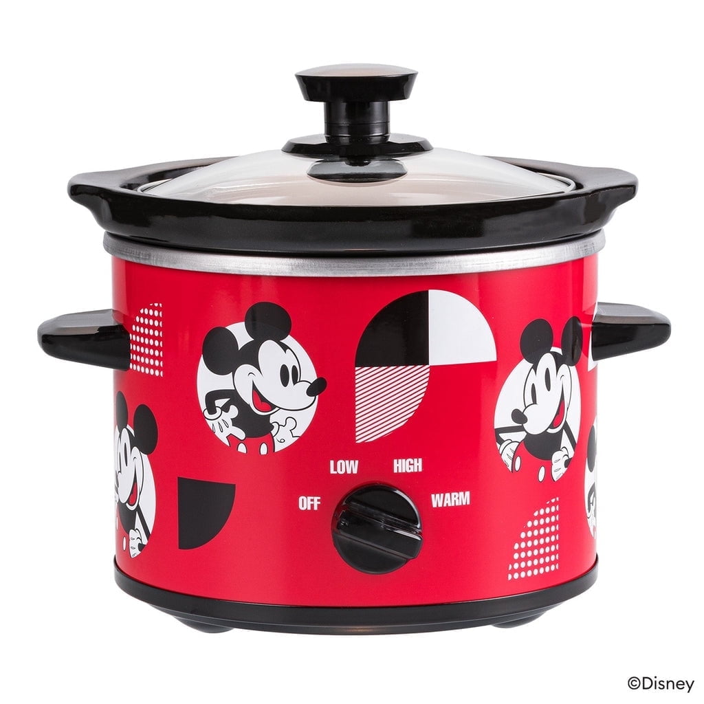 Uncanny Brands Disney Mickey Mouse 2-Qt Slow Cooker - Walmart.com