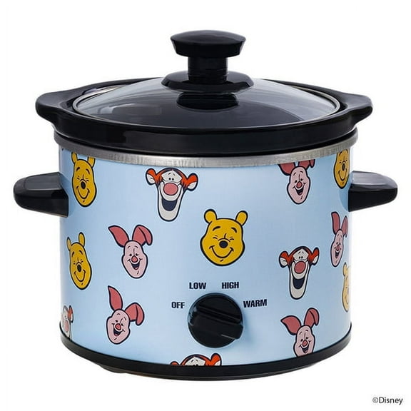 Uncanny Brands Disney Winnie the Pooh and Friends 2-Qt Slow Cooker