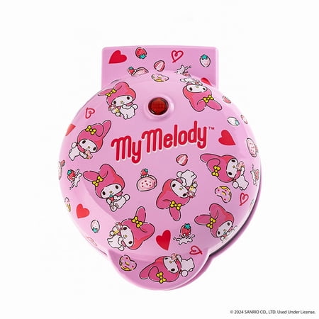 Uncanny Brands Hello Kitty My Melody Mini Waffle Maker