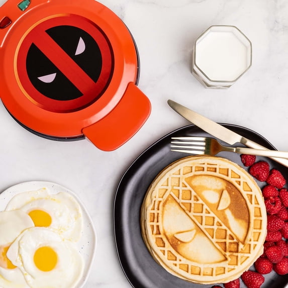 Uncanny Brands Marvel’s Deadpool Waffle Maker