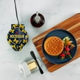 thumbnail image 1 of Uncanny Brands Michigan Wolverines Mini Waffle Maker, 1 of 7