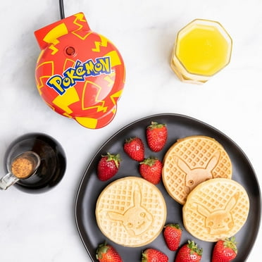 Uncanny Brands Pokemon Electric Mini Waffle Maker, Non Stick