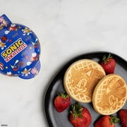 Uncanny Brands Sonic the Hedgehog Mini Waffle Maker, Non Stick