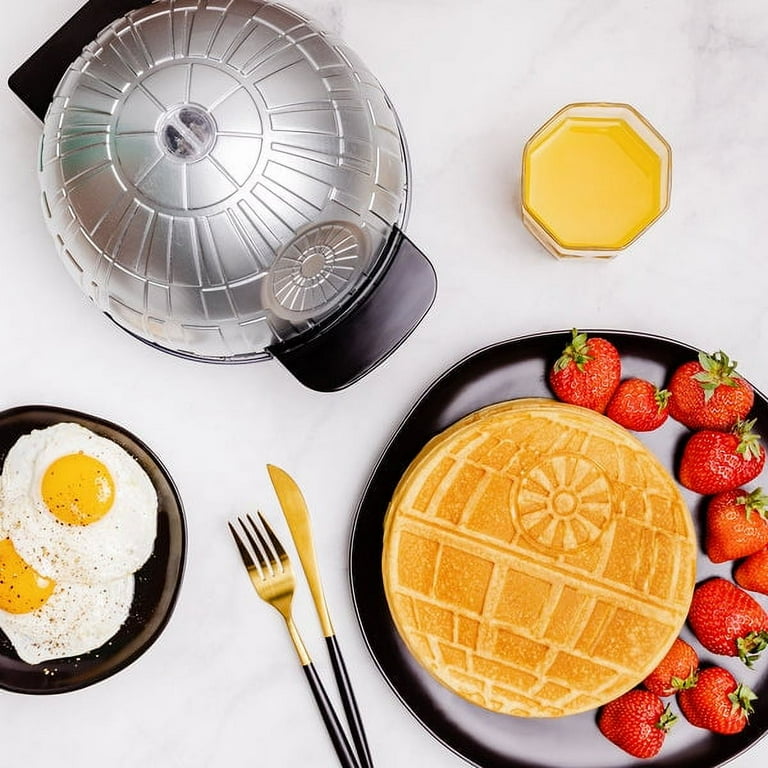 Disney's Uncanny Brands Star Wars Halo Death Star Waffle Maker