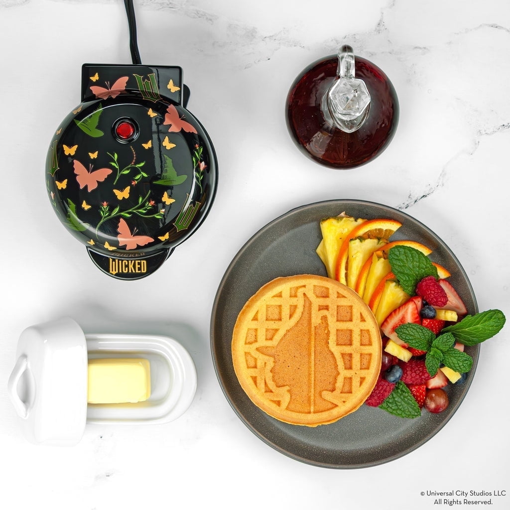 Uncanny Brands Wicked Mini Waffle Maker - Walmart.com