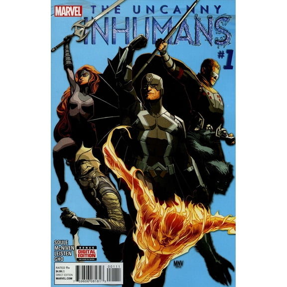 Uncanny Inhumans, The (2nd Series) #1 VF ; Marvel Comic Book
