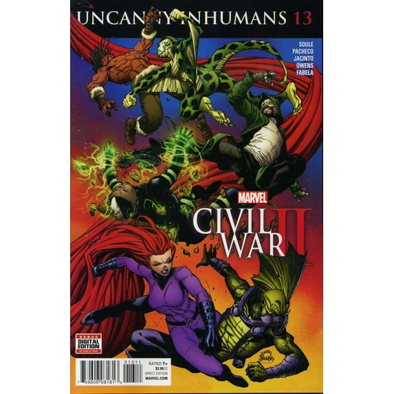 Uncanny Inhumans, The (2nd Series) #13 VF ; Marvel Comic Book