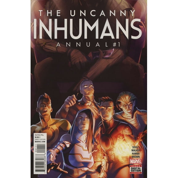 Uncanny Inhumans, The (2nd Series) Annual #1 VF ; Marvel Comic Book