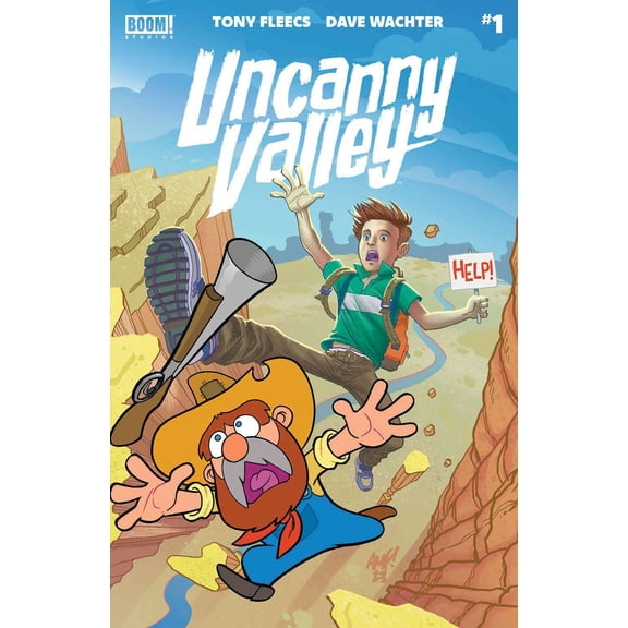 Uncanny Valley #1B VF ; Boom! Comic Book