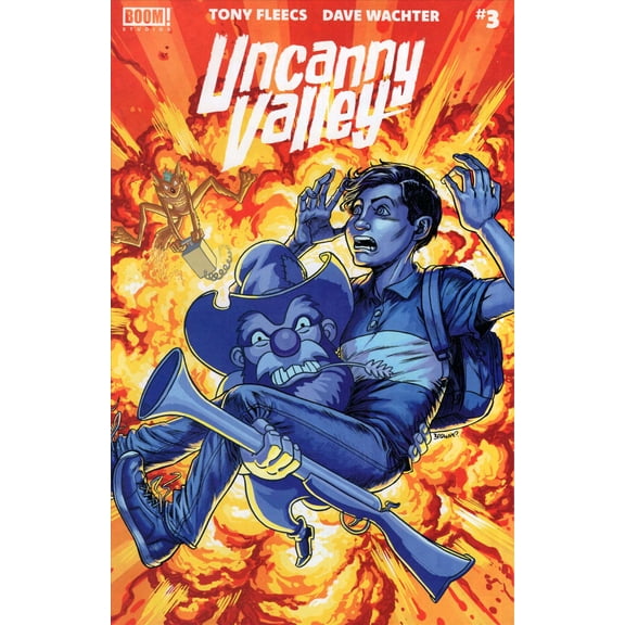 Uncanny Valley #3B VF ; Boom! Comic Book