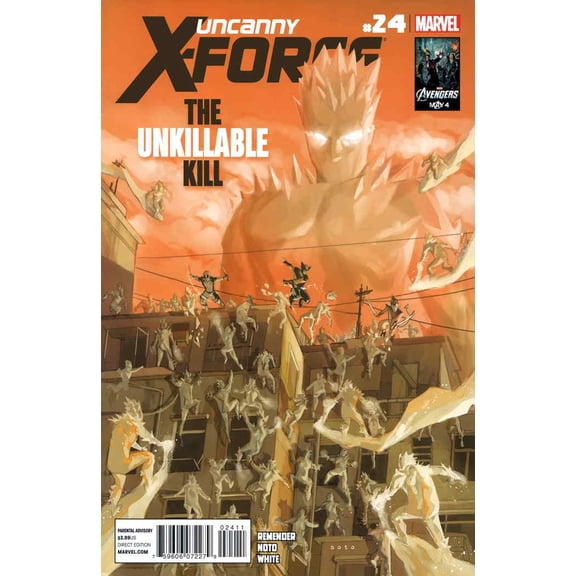 Uncanny X-Force #24 VF ; Marvel Comic Book