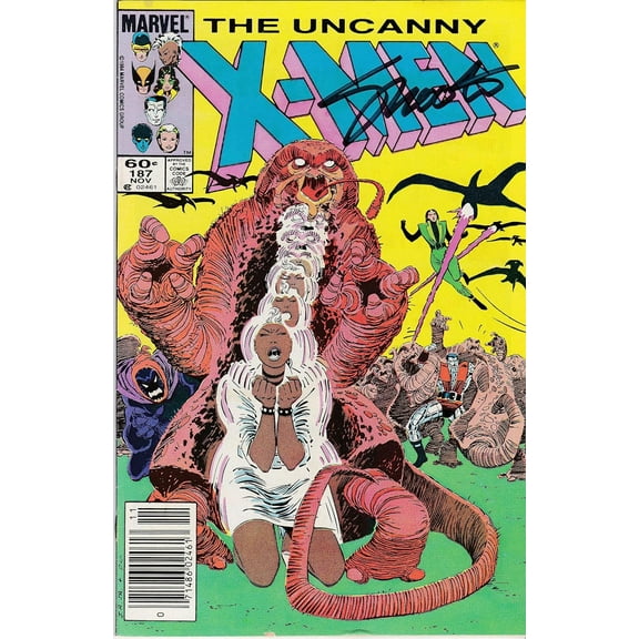 Uncanny X-Men #187 NM Signed Jim Shooter