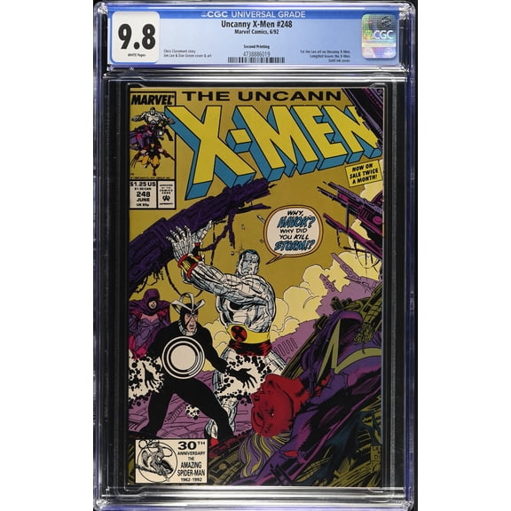 Uncanny X-Men #248 - CGC 9.8 Comic Book