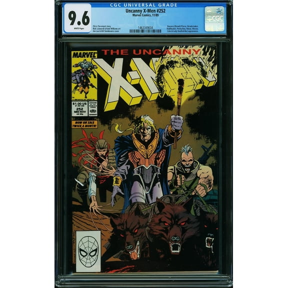 Uncanny X-Men #252 - CGC 9.6 Comic Book