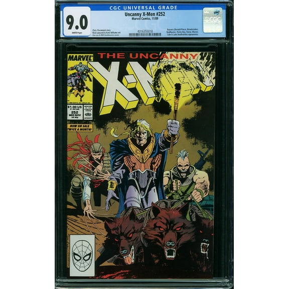 Uncanny X-Men #252 - CGC 9 Comic Book